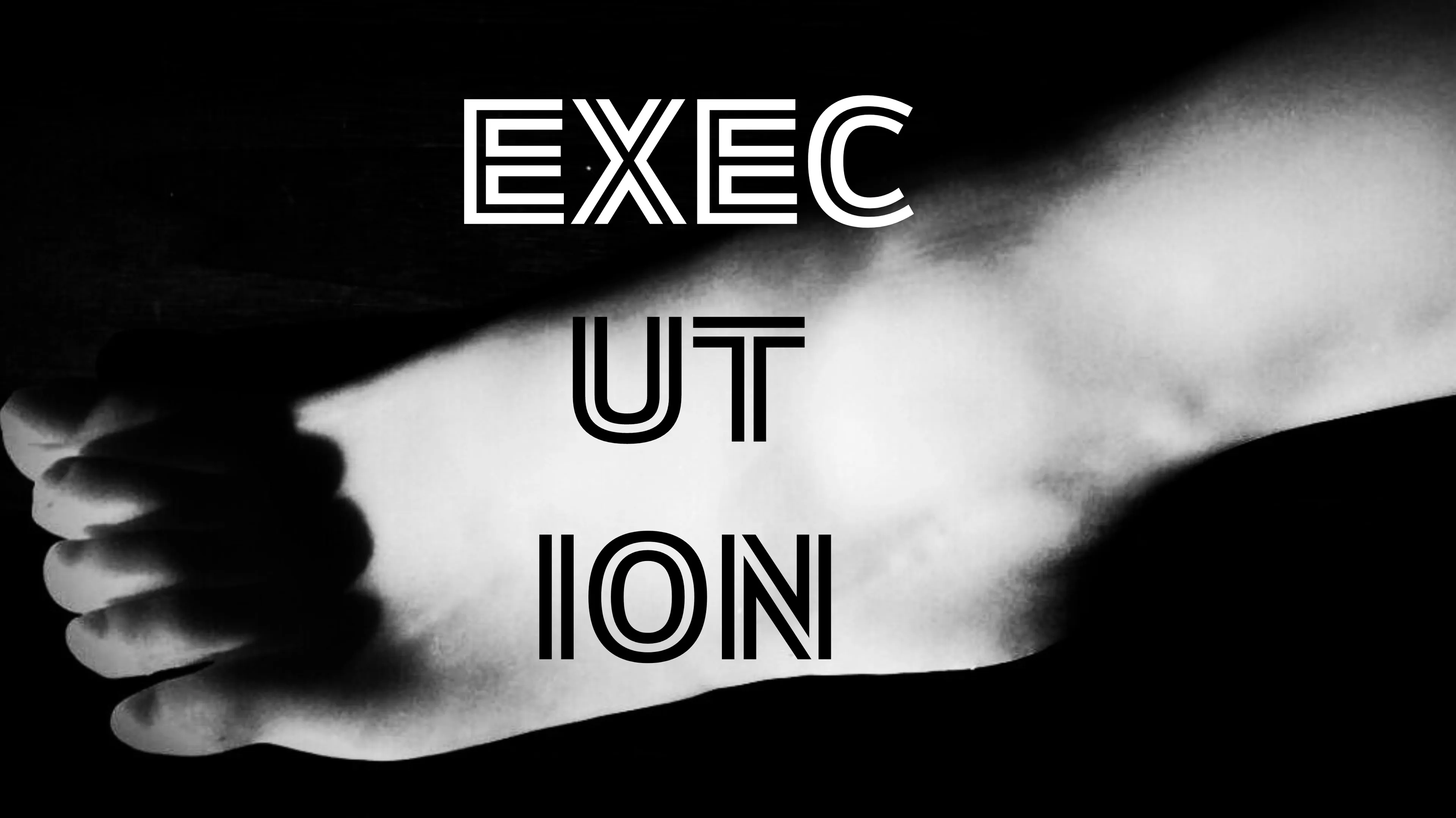 Execution poster